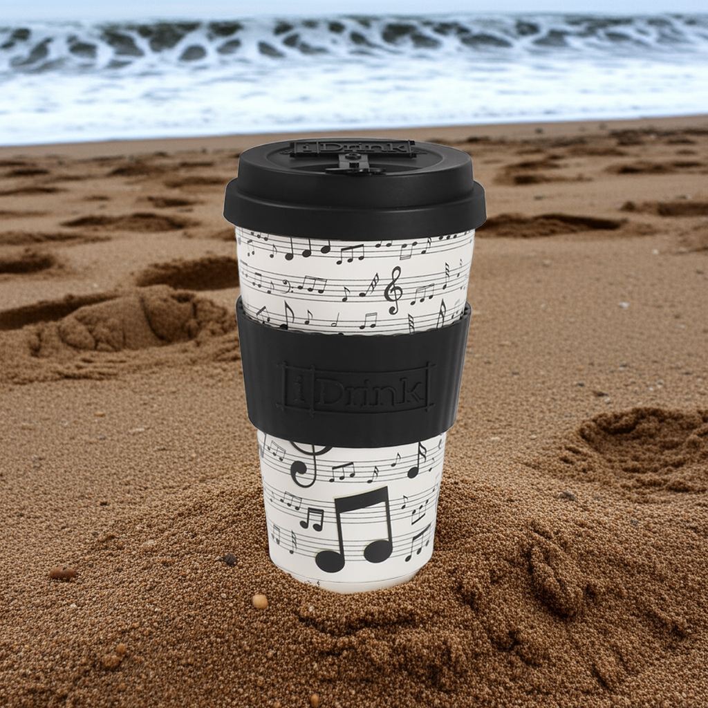 RPET Coffee Cup 435 ml Music