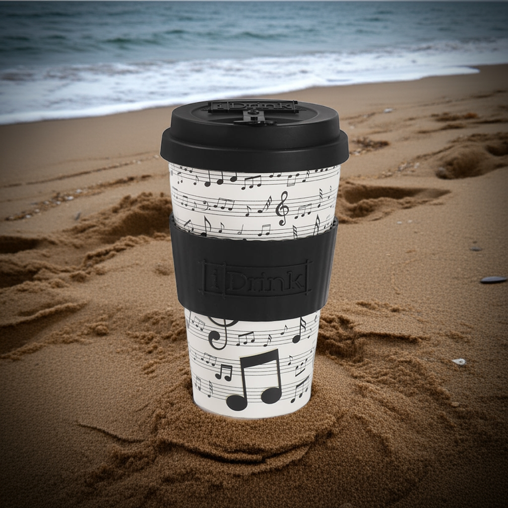 RPET Coffee Cup 435 ml Music