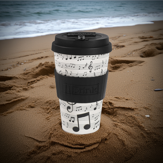 RPET Coffee Cup 435 ml Music