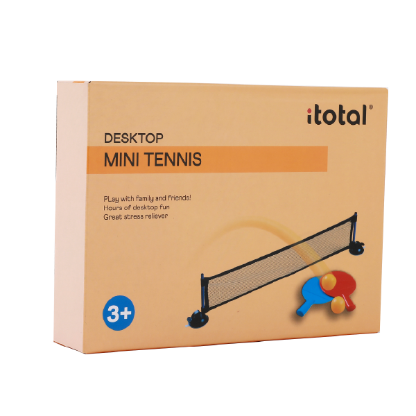 i-Total Mini Desktop Table Tennis Game
