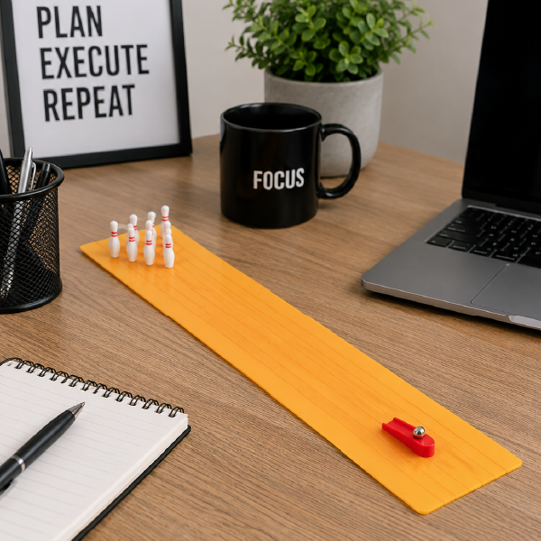 i-Total Mini Desktop Tenpin Bowling Game