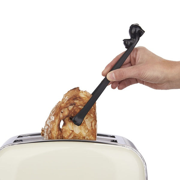 20cm Toaster Tongs - Cat