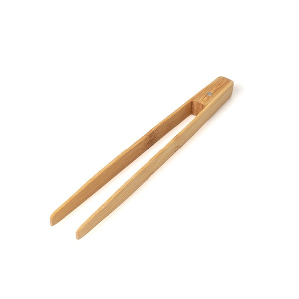 30cm Bamboo Kitchen Tongs
