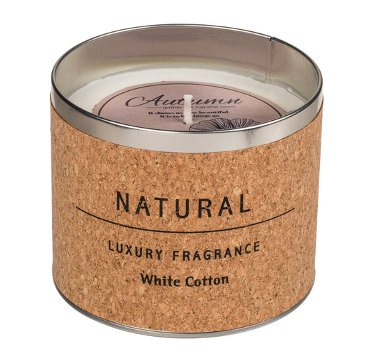 White scented candle