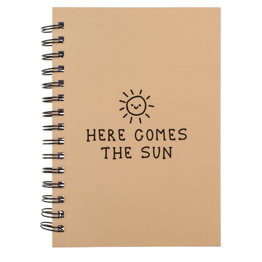 Pastel A5 Spiral Bound Notebook - 107 Pages (Assorted)