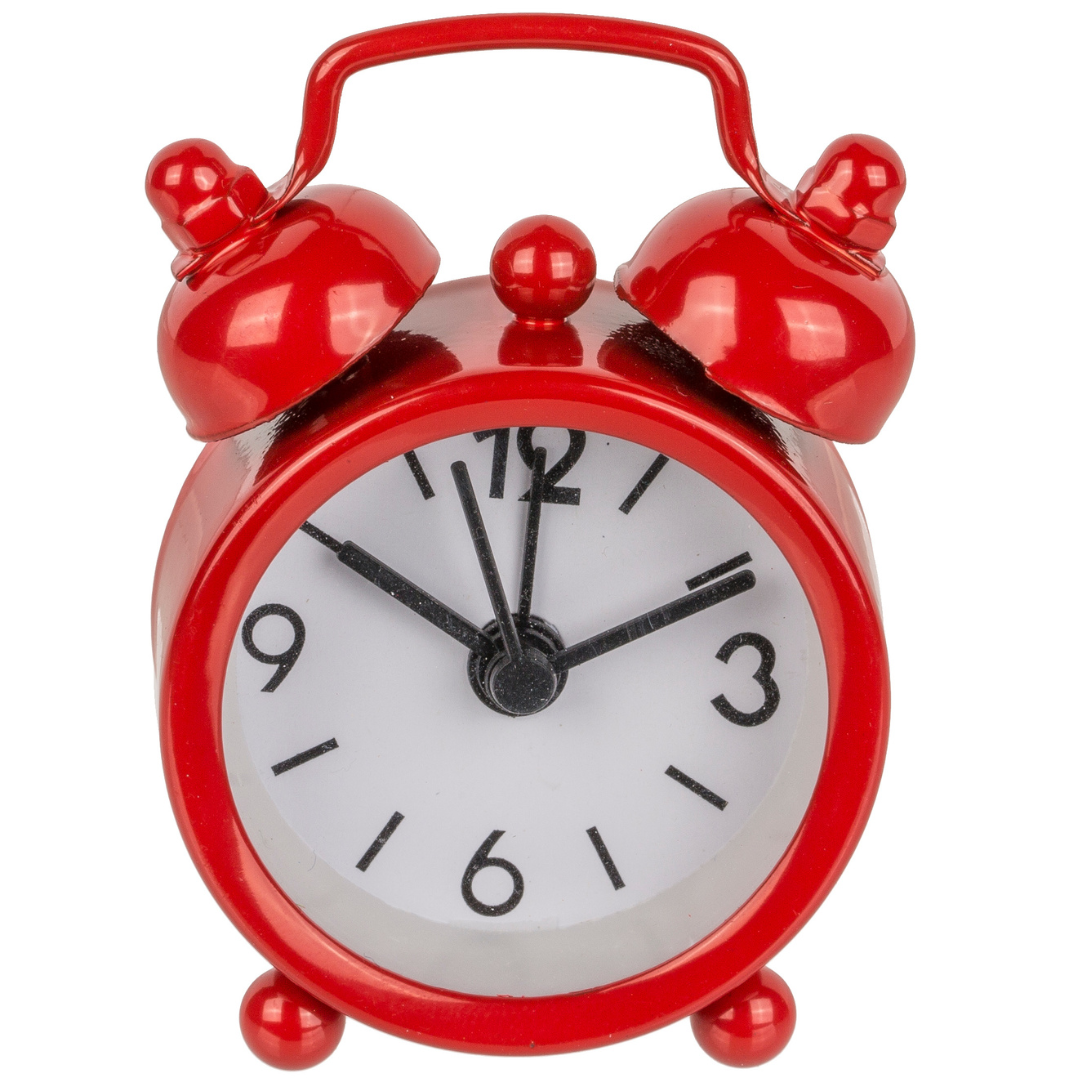Clock Bell Mini Metal Retro Analogue Alarm Clock - Bell Alarm – Espriso