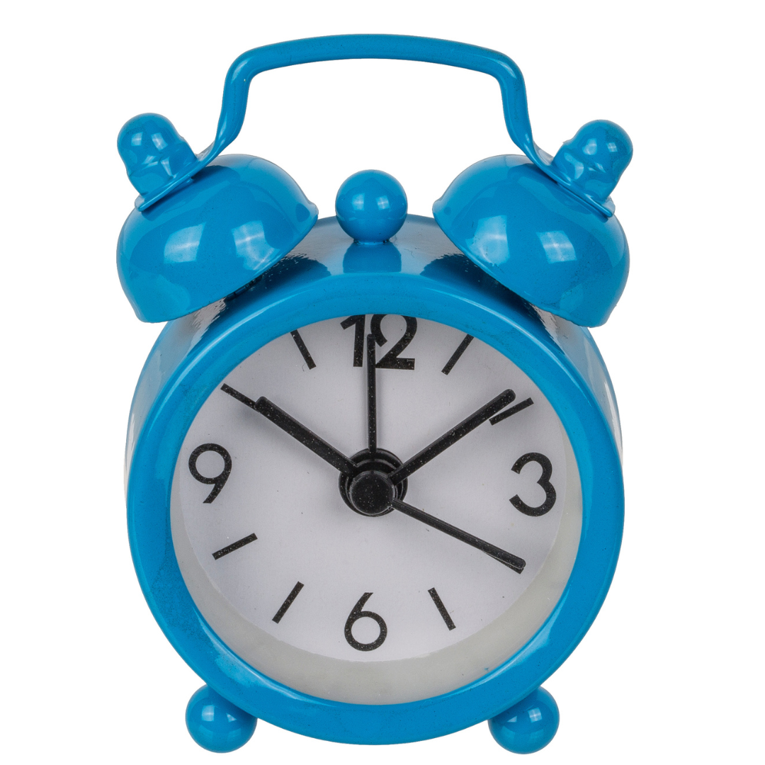 Clock Bell Mini Metal Retro Analogue Alarm Clock - Bell Alarm – Espriso