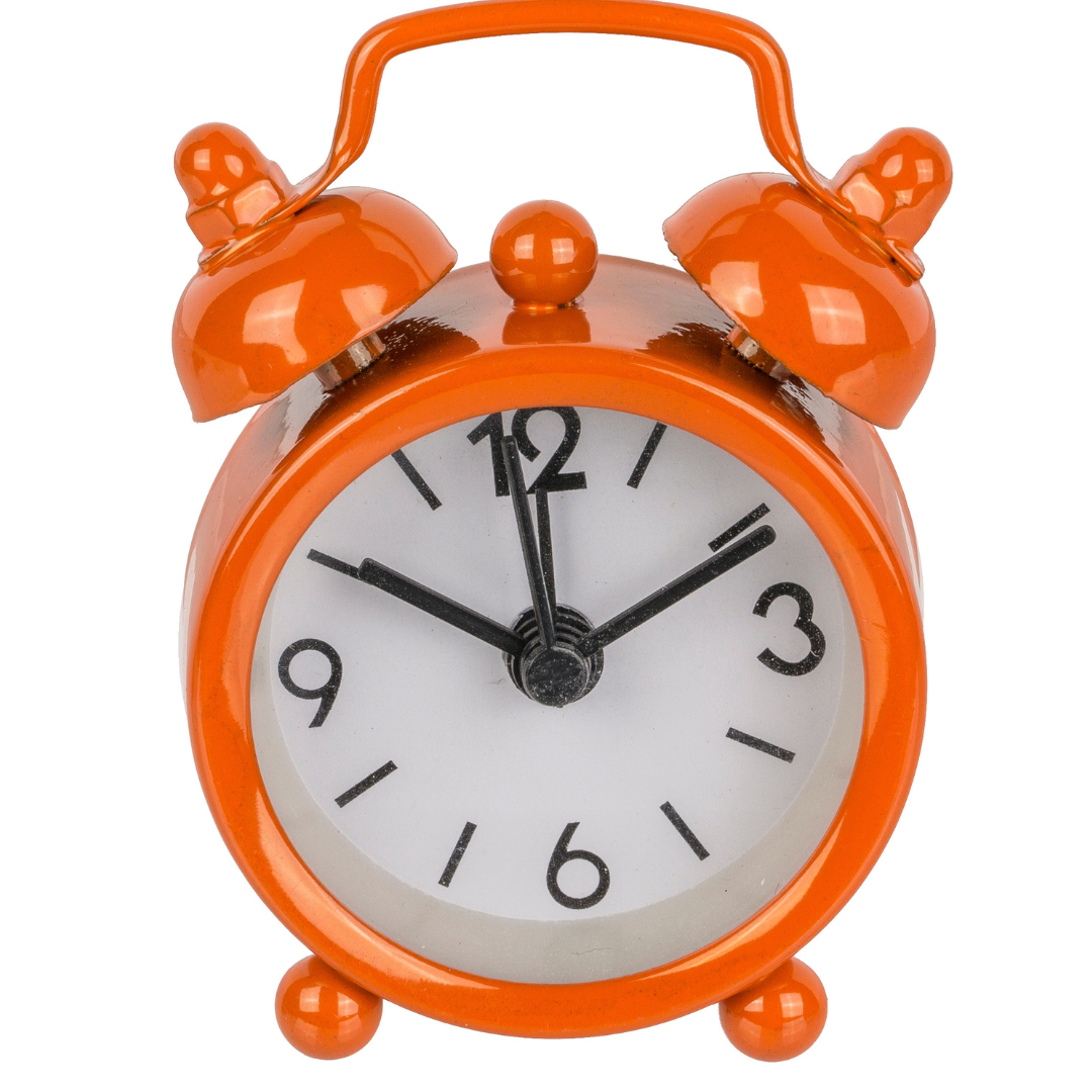 Clock Bell Mini Metal Retro Analogue Alarm Clock - Bell Alarm – Espriso