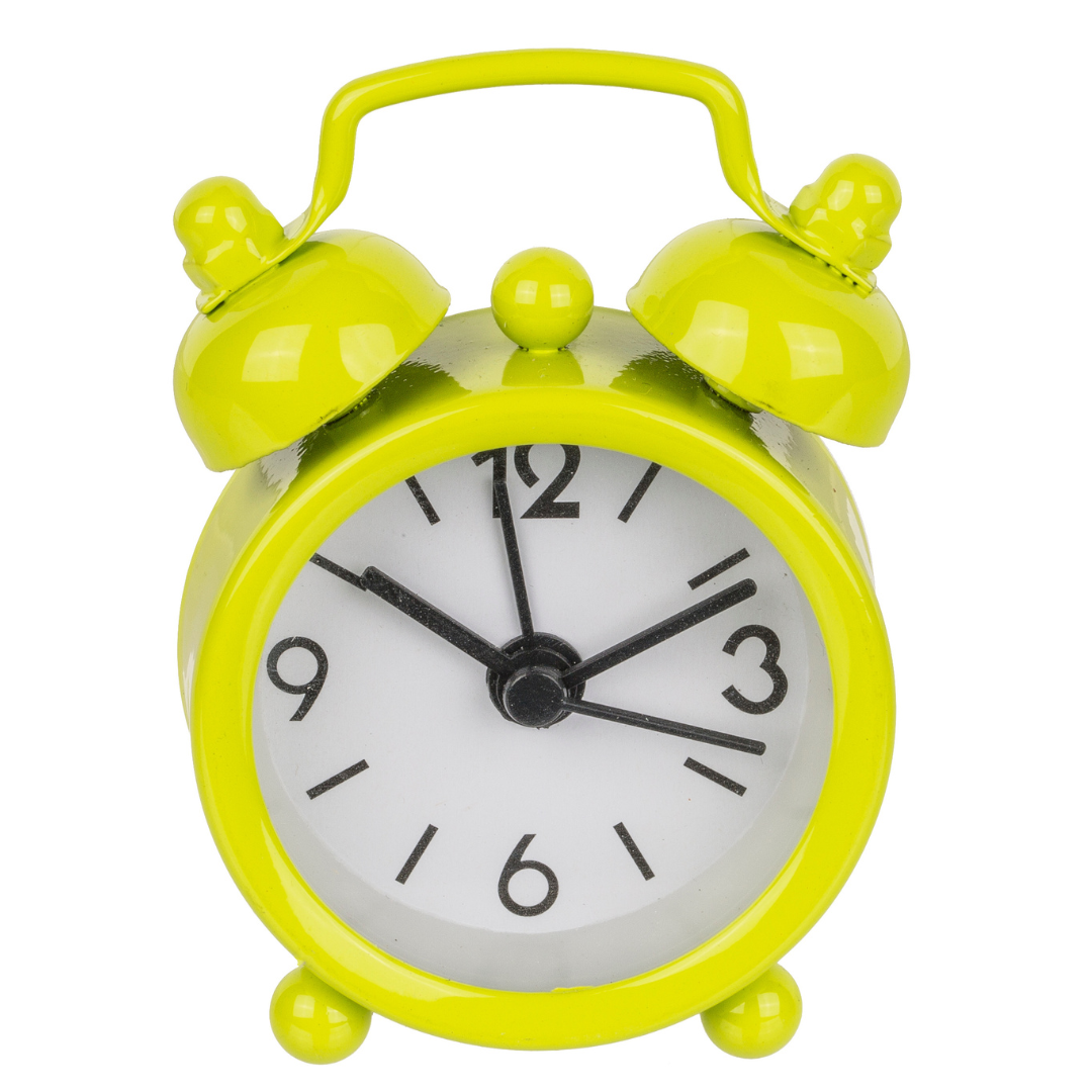 Clock Bell Mini Metal Retro Analogue Alarm Clock - Bell Alarm – Espriso